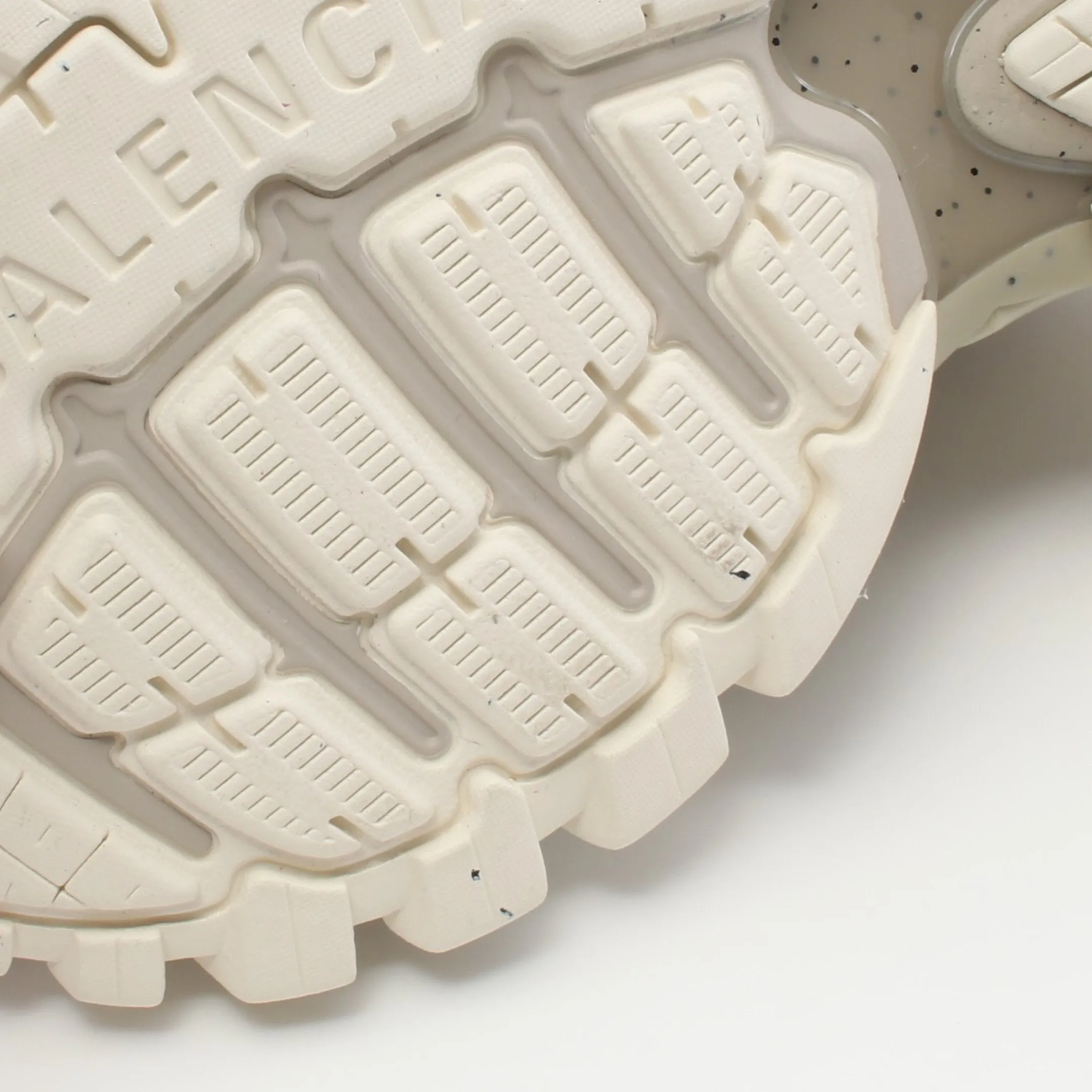 TRACK TRAINERS スニーカー ファブリック グレーベージュ オフホワイト バレンシアガ