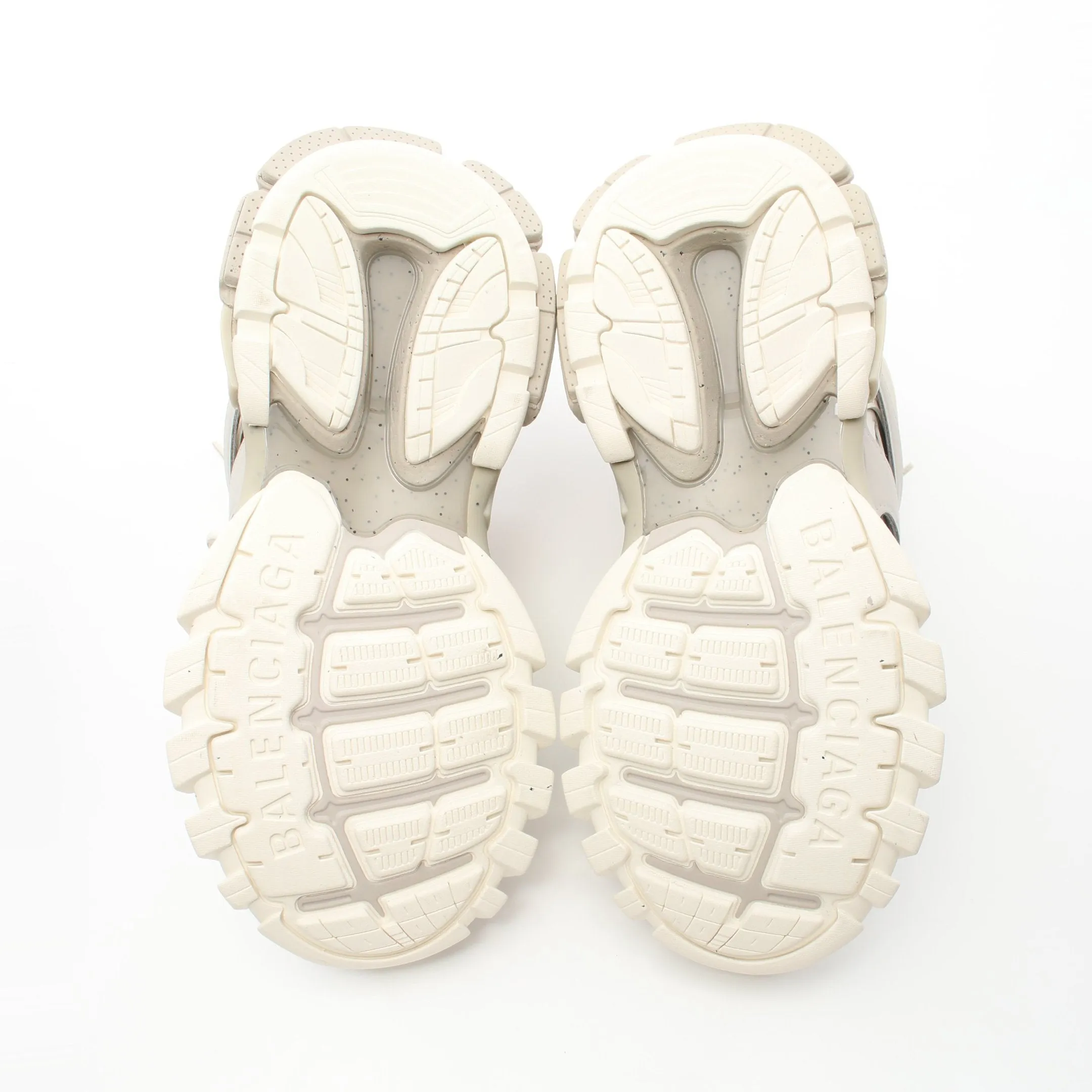 TRACK TRAINERS スニーカー ファブリック グレーベージュ オフホワイト バレンシアガ