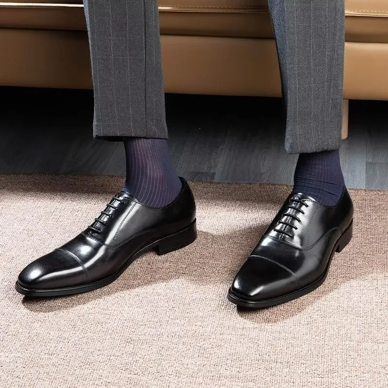 Veltique Elegant Lace-Up Oxfords