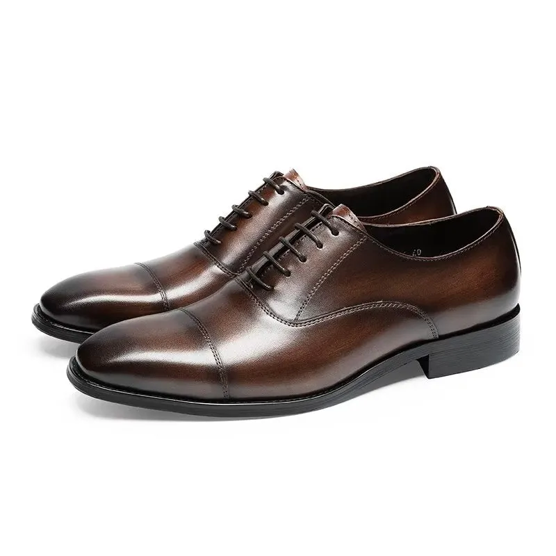 Veltique Elegant Lace-Up Oxfords
