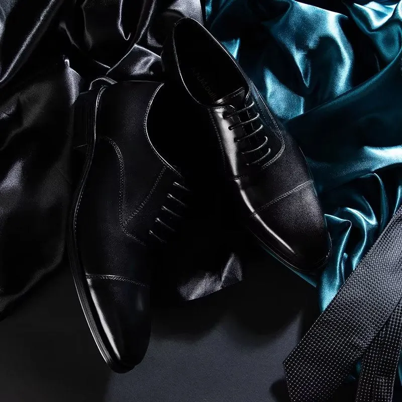 Veltique Elegant Lace-Up Oxfords