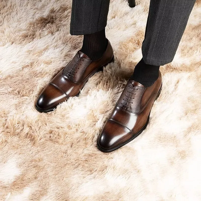 Velvoura Classic Lace Oxfords